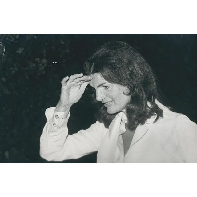 Jackie Kennedy, Black and White Photography, 1970s For Sale - Image 4 of 4