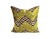 Silk Cushion Cover with Zigzag Speckled Design, 2000s For Sale - Image 11 of 11