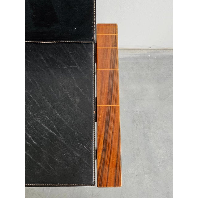 Mid-Century Dining Chairs in Rosewood in style of Afra and Tobia Scarpa, 1970s, Set of 4 For Sale - Image 4 of 18