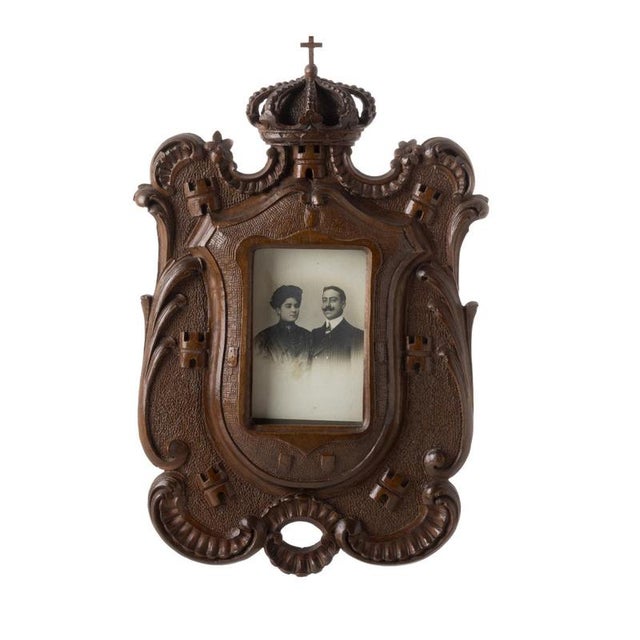 Portuguese Wooden Frame, 19th Century For Sale - Image 6 of 6