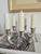 Antique Georgian Silver Plated Circular Waveform Candleholder by Charles Wright For Sale - Image 9 of 12