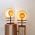 Beige Boho Style Disc Lamps, Set of 2 For Sale - Image 8 of 12