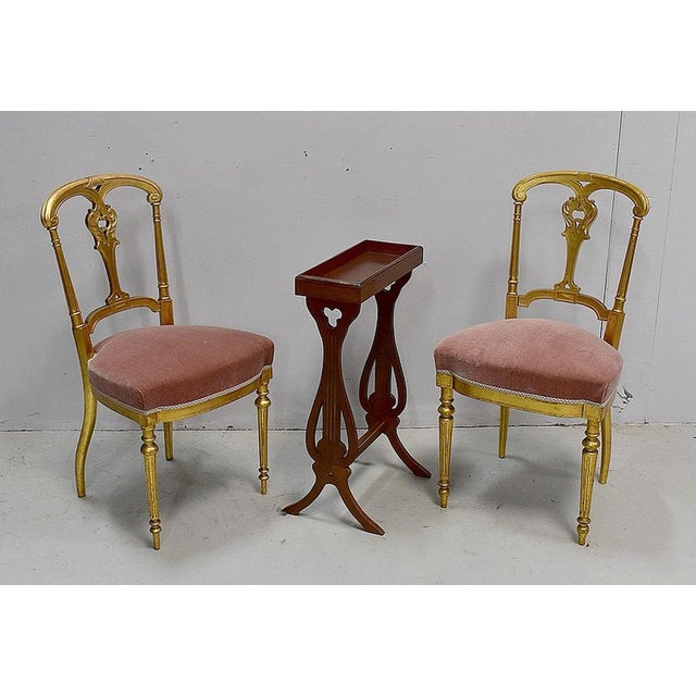 Set of Napoleon III Giltwood Chairs, Late 19th Century For Sale - Image 18 of 18