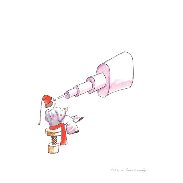 Antoine De Saint Exupery the Astronomer, 2008 For Sale