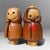 Wood Vintage Kawaii Kokeshi Dolls, Japan, 1970s, Set of 2 For Sale - Image 7 of 7