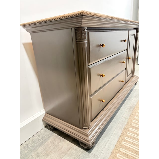 2000 - 2009 Vintage Dark Brown Dresser For Sale - Image 5 of 7