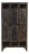 Antique French Slate Mine Metal Lockers, Circa 1900 For Sale
