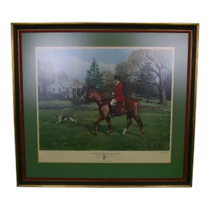 J. Stanley Reeve Esq on "Peterborough" 1950 Voss, Franklin B., Framed