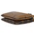 Textile Reverse Monogram Giant Canvas Double Zip Pochette For Sale - Image 7 of 9
