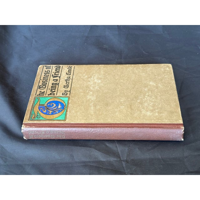 Art Nouveau Decorative Art Nouveau Friendship Book For Sale - Image 3 of 14