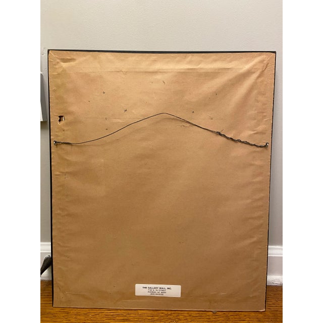 Lithograph Figurative Signed by Catalina For Sale - Image 4 of 5