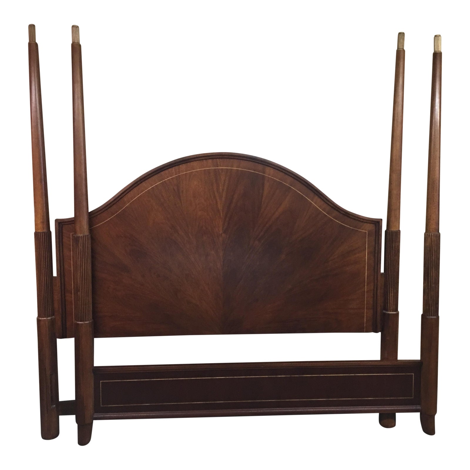 Thomasville Bogart Four Poster Bed Chairish
