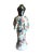 Vintage Asian Male Handcrafted Hand Painted Glossy Porcelain Figurine For Sale In Los Angeles - Image 6 of 9