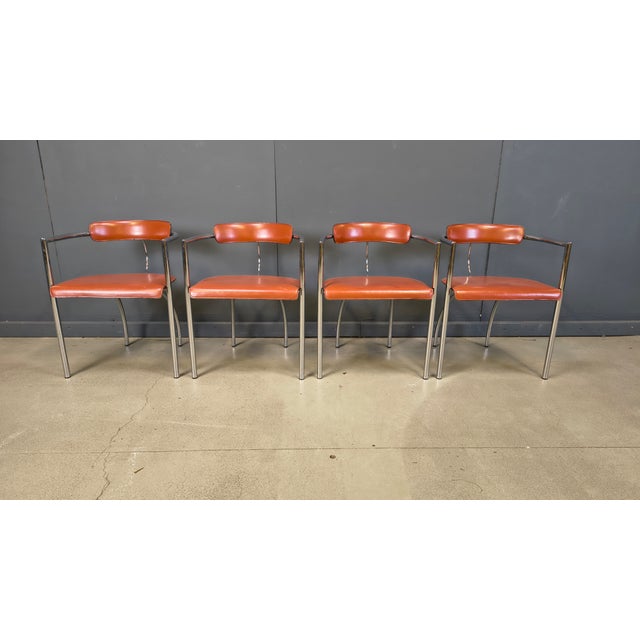Postmodern Dining Chairs from Segis, Italy, 1980s, Set of 4 For Sale - Image 13 of 13