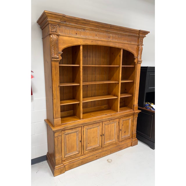 Ethan Allen Library Bookcase Chairish