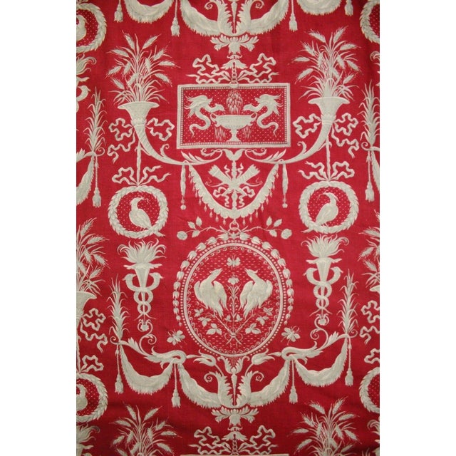 Antique 1870s French Red Toile Curtain Drape Bed Hanging 1 Of Set Chairish Buy the best and latest toile curtains on banggood.com offer the quality toile curtains on sale with worldwide free shipping. antique 1870s french red toile curtain drape bed hanging 1 of set