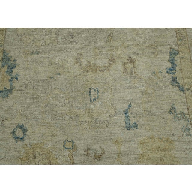 Turkish Oushak Rug 5'4" x 9'5" #18045 For Sale In Houston - Image 6 of 8