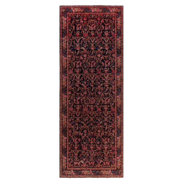 Doris Leslie Blau 1900s Karabagh Botanic Handmade Wool Rug For Sale
