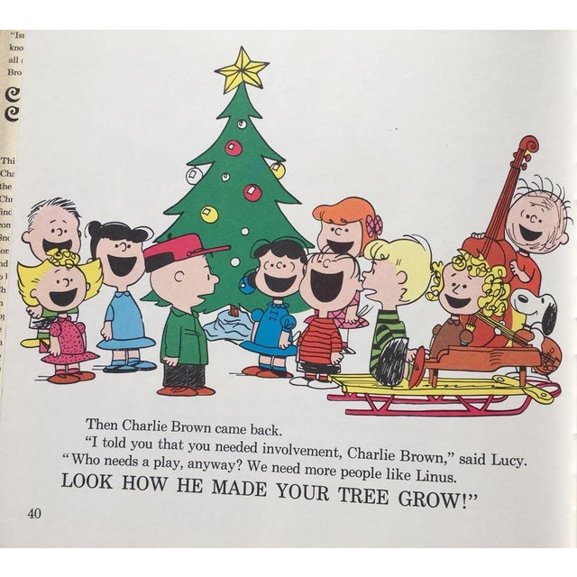 1965 A Charlie Brown Christmas Book Hardcover, 1st Edition by Charles