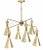 Cone Shades Sputnik Style Chandelier Light Fixture For Sale - Image 10 of 11