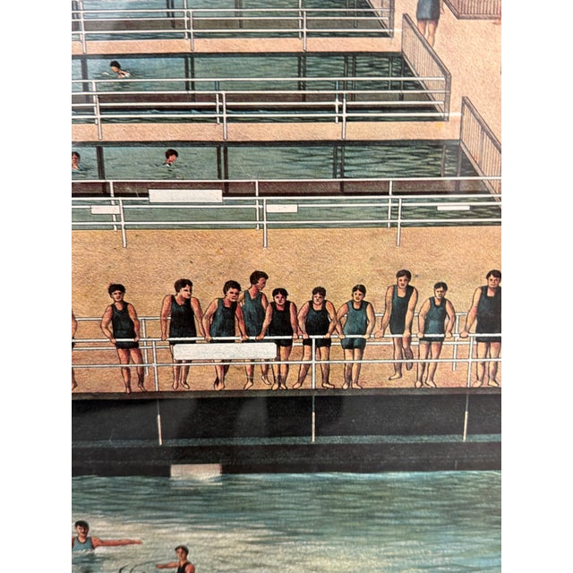 Marilyn Blaisdell "Sutro Baths 1900, San Fransisciana" Print For Sale - Image 10 of 12