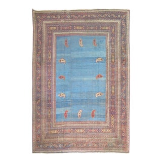 Antique Persian Doroksh Carpet For Sale