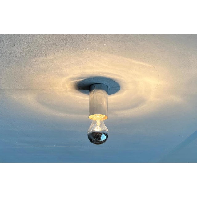 Vintage German Space Age Minimalist Wall or Ceiling Lamps from Rzb, Set of 4 For Sale - Image 3 of 18