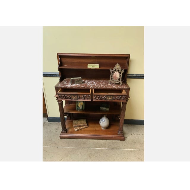 Antique Neo-Gothic Credenza, 1880 For Sale - Image 10 of 12