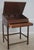 Chippendale Kittinger Leather Top Mahogany Architects Desk For Sale - Image 3 of 18