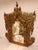 Mid 20th Century Large Hand-Carved Thai Lanna Teak Mirror For Sale - Image 4 of 4