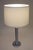 1950s 1950s Walter Von Nessen Streamline Mid Modern Brush Stainless Steel Table Lamp For Sale - Image 5 of 9