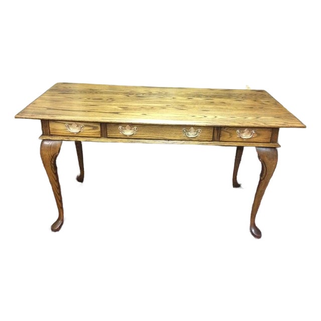 Vintage Desk, Oak Pennsylvania House Desk For Sale