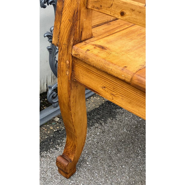 Pine Bench or Settle For Sale - Image 13 of 14