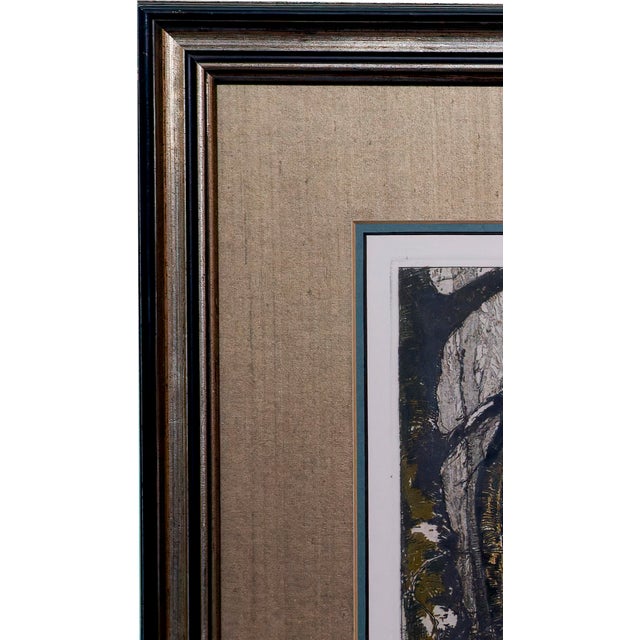 Luigi Kasimir (1881-1962) Estate Signed Color Etching "Klosterneuburg" For Sale In San Francisco - Image 6 of 9