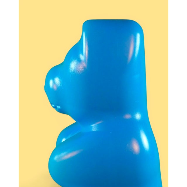Large Pop Art Blue Gummy Bear Lamp from Messow, Germany, 1970s For Sale - Image 4 of 11