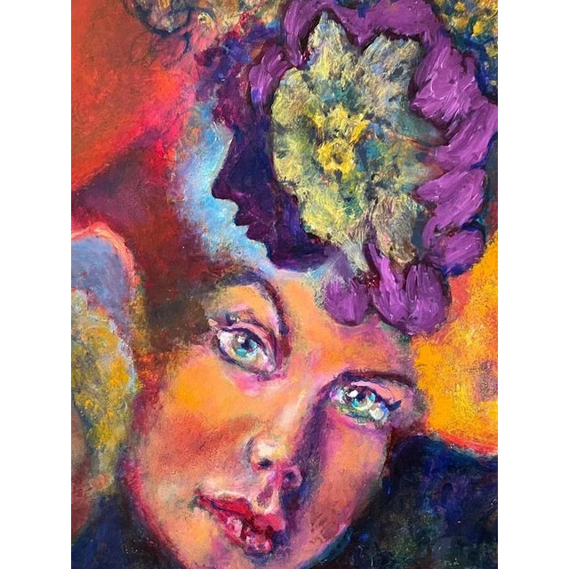 Gold José Gerson, Family Resemblance, 1999, Oil on Wood For Sale - Image 8 of 11