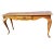 Thomasville 60" Queen Anne Console Table Sofa Table, Circa 1970s For Sale - Image 11 of 11