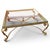 This exceptional vintage Maison Jansen coffee table seamlessly blends classical antiquity with glamorous Hollywood Regency...