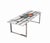 Vintage Chrome and Ceramic Tile Coffee Table from De Nisco, 1960s For Sale - Image 9 of 10