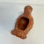 1980s Vintage Boho Chic Coastal Trompe L’Oeil Terra Cotta Bird Planter For Sale - Image 6 of 12