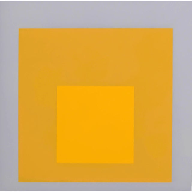"Homage to the Square" serigraph by Josef Albers from the monumental "Formulation : Articulation" published by Harry N....