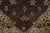 Textile Antique Agra Rug in Beige-Brown With Medallion and Patterns - Rug & Kilim For Sale - Image 7 of 8