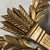 Wood Empire Carved Golden Mirror, 1980s For Sale - Image 7 of 10