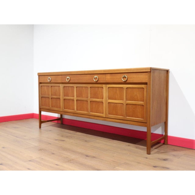 Mid Century Modern Vintage Teak Credenza Sideboard by Nathan Danish Style For Sale - Image 13 of 13