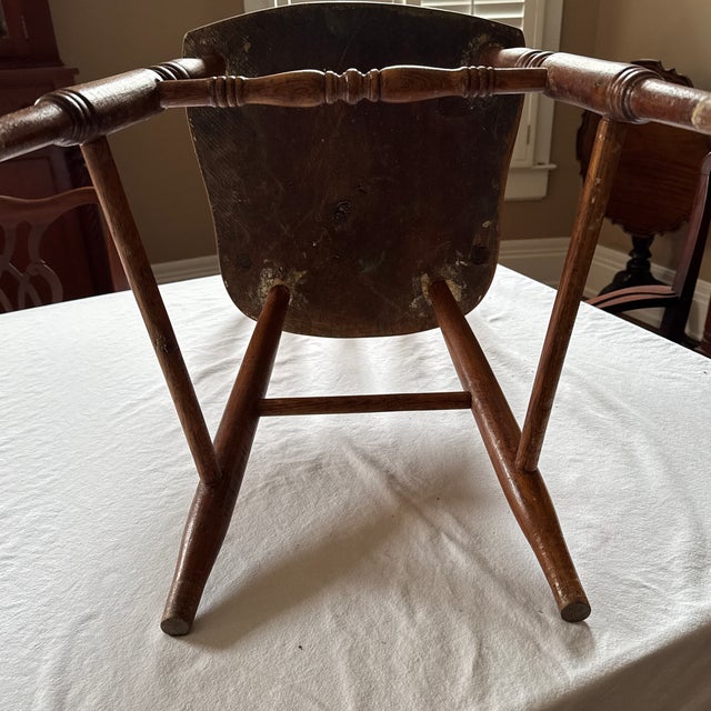 Antique Spindle / WIndsor Style Chair For Sale - Image 9 of 10