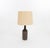 Dark Chocolate Brown Dl/30 Table Lamp by Linnemann-Schmidt for Palshus, 1960s For Sale - Image 6 of 6
