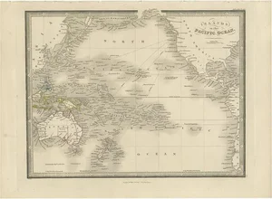Antique Map of the Islands in the Pacific Ocean by Wyld, 1845