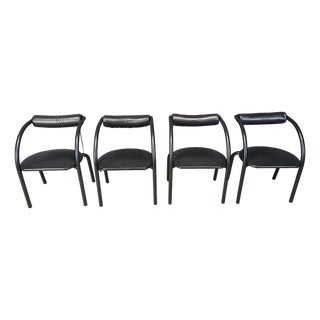 Postmodern Dining Chairs, 1980s, Set of 4 For Sale