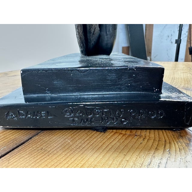 Metal The Dancer with Drapery Figure by Alexsander Danel, 1990 For Sale - Image 7 of 14