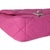 Chanel Fuchsia Quilted Cotton Medium Chanel 19 Flap Bag For Sale - Image 4 of 8